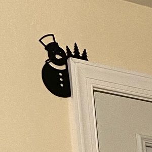 Christmas decoration door topper